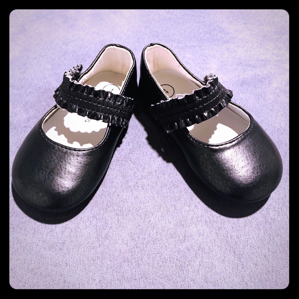 B’Gosh Black Mary Janes